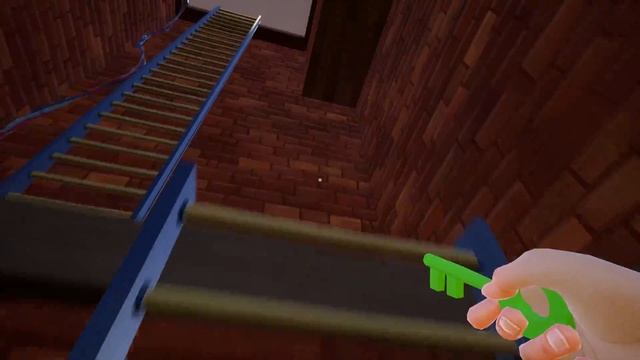 How to get Push Ability in Hello Neighbor Act 3 | Mission 8 (Green Key Room/Big Magnet)