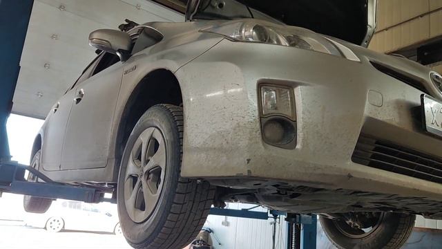 Приус 30 Ставлю проставки 30 мм в круг (Алюминий)