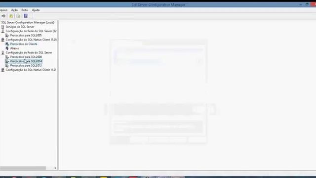 COMO RESOLVER PROBLEMA DE REDE NO SQLSERVER  BASTA CONFIGURAR OS PROTOCOLOS TCPIP SQL EXPRESS 2005