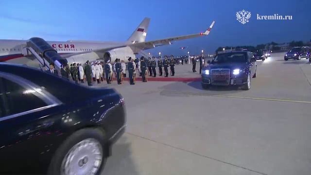 Президент ,России Владимир Путин прилетел с официальным визитом в Китай 🇨🇳