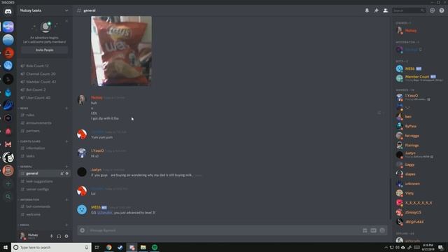 Discord With ALL Minecraft Client Leaks (Nutsay's Leaks)