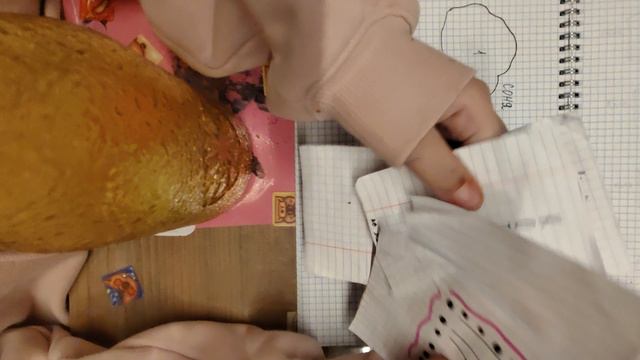 распаковка бумажных сюрпризов ♥️🍓