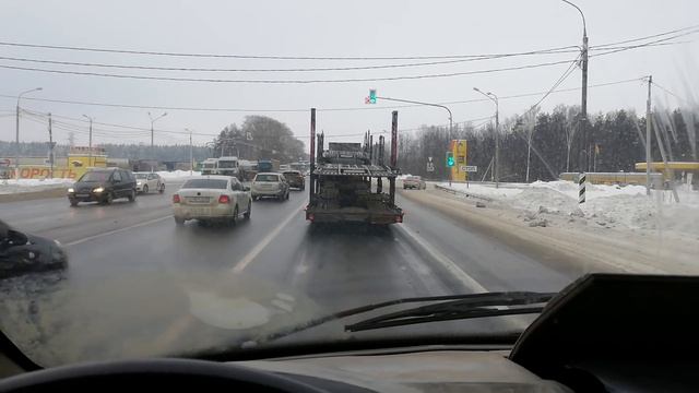 Газель с тайота 5 VZ  Рейс Москва-Тверь-Москва часть 2