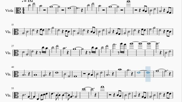 Viola Sheet Music: How to play Kamado Tanjiro no Uta (Demon Slayer) by Go Shiina and Nami Nakagawa