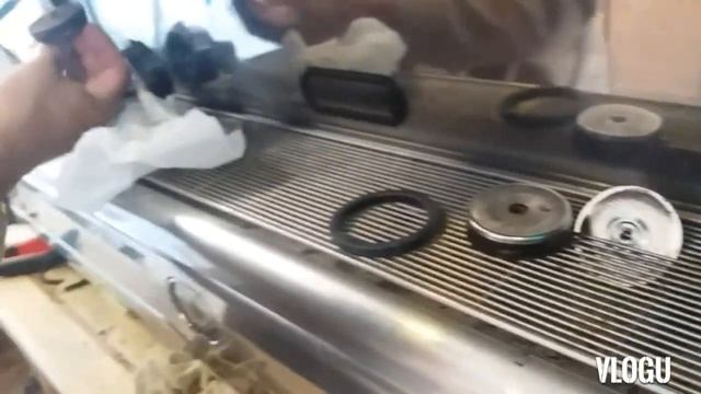 LA SPAZIALE S5. GROUP HEAD GASKET REPLACEMENT #LaSpaziale