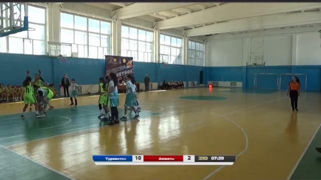 ?Осенний ЧРК U-12 среди девушек : Туркестан - Алматы 02.10.2022