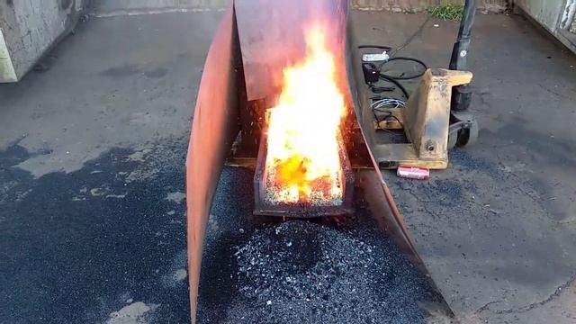 Испытания пиролизного угля в пеллетной горелке Пиролиз Мастер часть 10