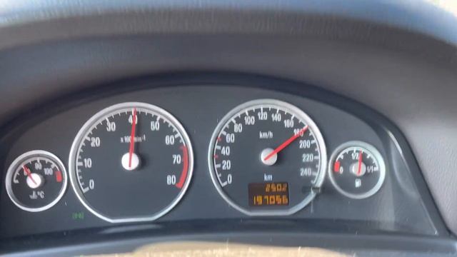 Vectra C z20net motorway test 1