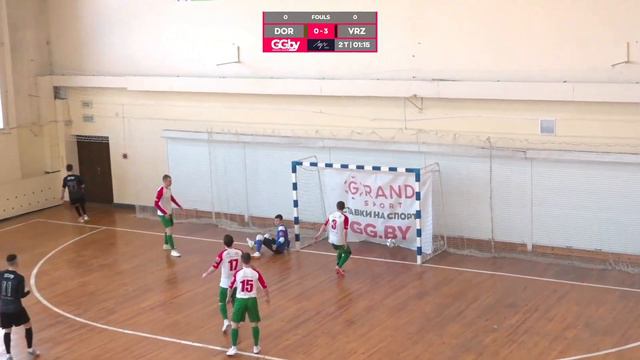 HIGHLIGHTS | ДОРОЖНИК - ВРЗ  | 22-й тур, GRANDSPORT - ПРЕМЬЕР-ЛИГА ПО ФУТЗАЛУ |