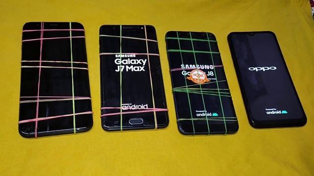 Samsung j6 vs Samsung j7 vs Samsung j8 reboot speed test / j6, j7, j8 Guess who win booting test