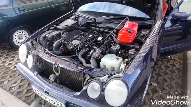 Mercedes Benz W210   узбек тилида ёкилги йулидаги носозликни аниклаш усули.