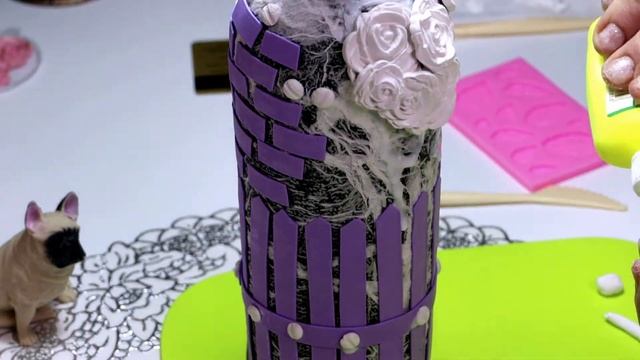 Украшаю бутылку в подарок. -1