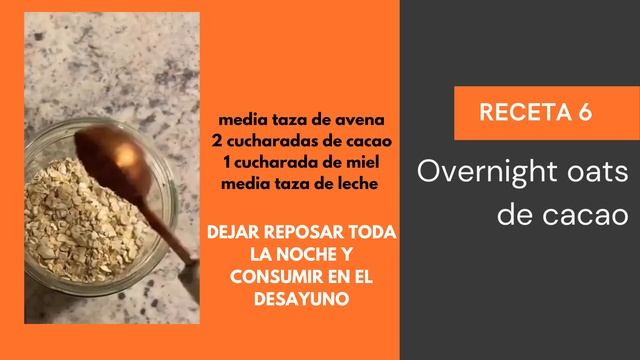 7 Desayunos saludables para perder peso! Recetas RÁPIDAS, sabrosas y SUPER NUTRITIVAS!