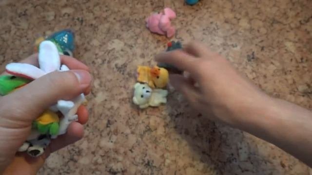 Детские пальчиковые игрушки в посылке из Китая