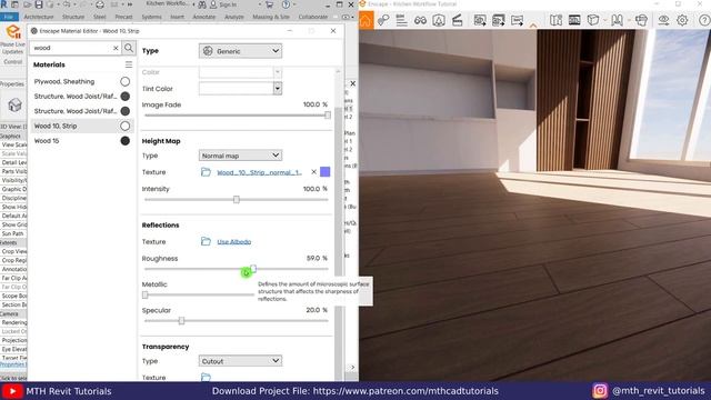 Modern Kitchen in Revit Tutorial - 3D Modeling Workflow Tutorial