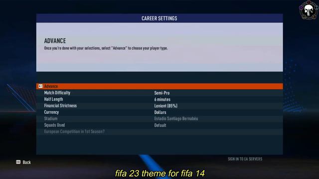 FIFA 23 Theme for FIFA 14 | FIFA 14 Theme update | FIFA 23 Theme