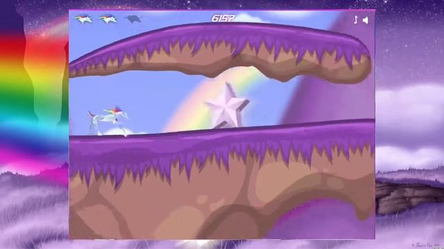 Robot Unicorn Attack Evolution - Gameplay
