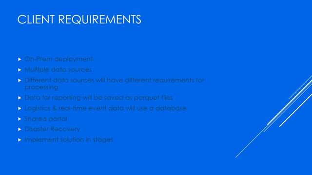 Data Engineering Proof Of Concept - On-Prem Retail Store Pipeline Introduction