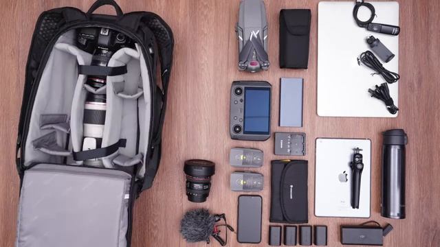 Packing the Vanguard VEO Adaptor Rear-Opening Camera Bag