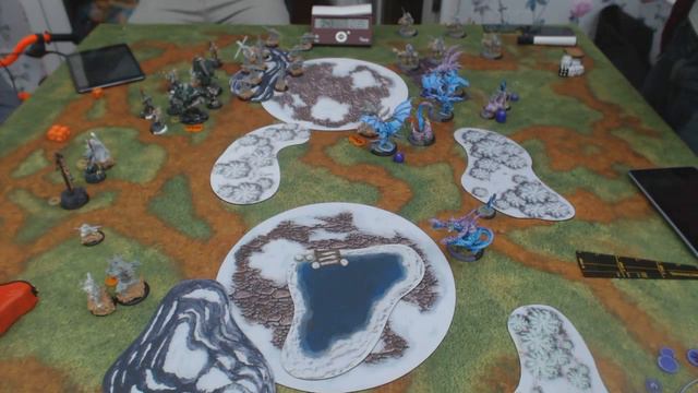 Menoth (Severius2) vs Legion of Everblight (Vayl2) Mk3 battle report rematch