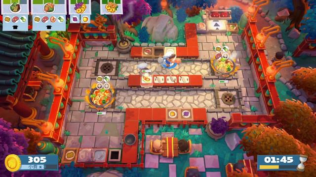 Overcooked! 2 | Chinese New Year | Level 1- 7 | 1 player (solo) | 4 stars