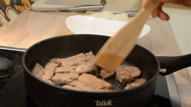 Говяжья печень быстрый рецепт