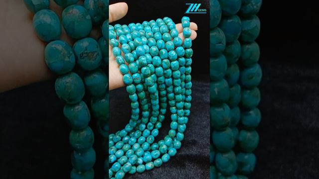 Natural turquoise Gemstone Round Loose Beads size 8mm and 10mm for jewelry making 20240521-04
