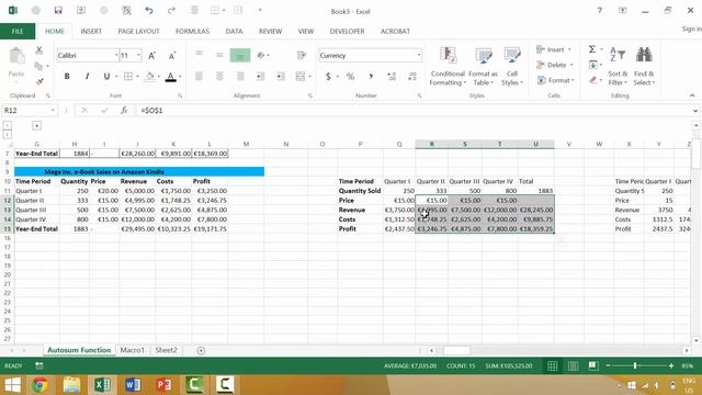 Excel Tutorial #91:  Selecting an Active Cell Only (Shift + Backspace)