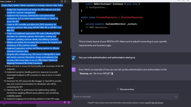Coding with chat GPT  GPT-4 Makes a developer Look Like a JOKE!