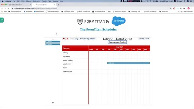 Add a Monthly Timeline resource to your scheduler