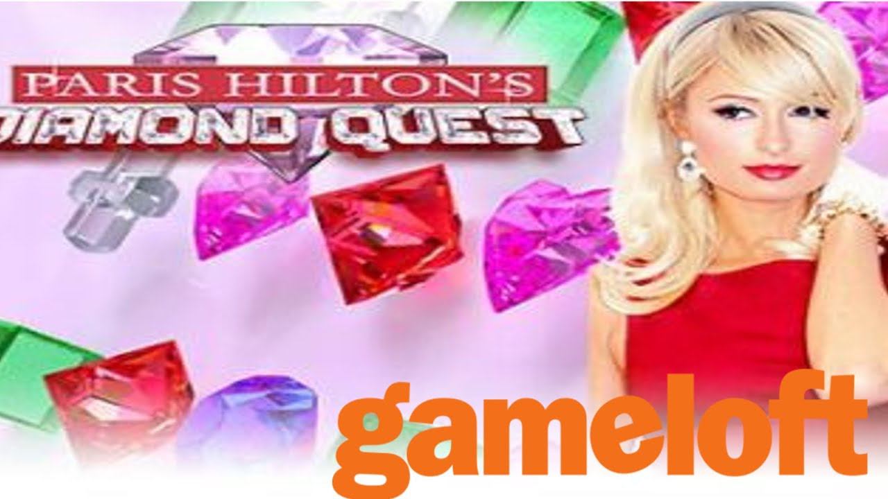 Paris Hiltons Diamond Quest Java Game Gameloft 2006 year
