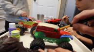 Monster Trucks Get a Paint Job