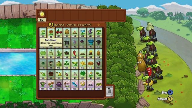 Растения против Зомби на XBOX с Булочкой - Мини-Игры: Last Stand  ZomBotany 2 17