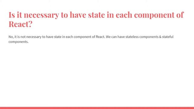 Top 10 React Interview Questions - 2021