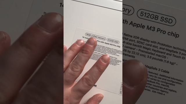 Unboxing Apple’s new Space Black M3 #MacBookPro!