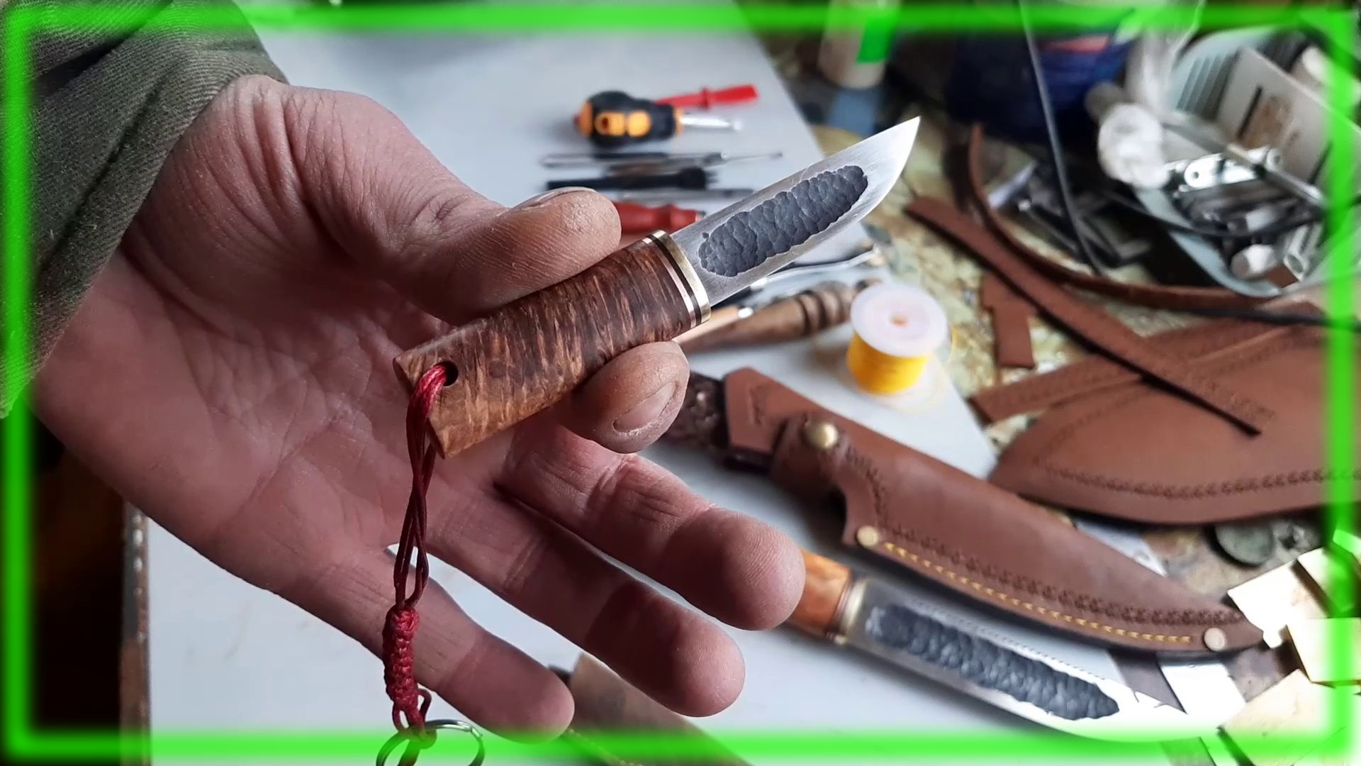 Самый маленький Якутский нож в мире