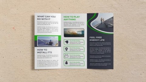 Brochure Design: Brochure - Solar Energy Tri-Fold