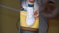 Креативная шнуровка кроссовок