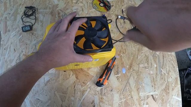 Портативный кондиционер своими руками из пластиковой канистры!!!