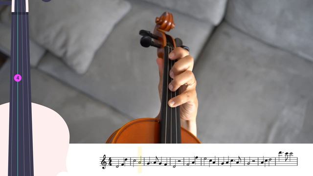 Oogway ascends, Kung Fu Panda Violin Tutorial