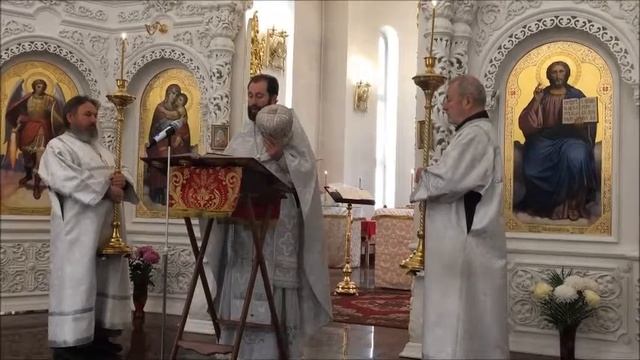 06.10.2017.Память Зачатия честного славного Пророка Иоанна Предтечи. Видео обзор.