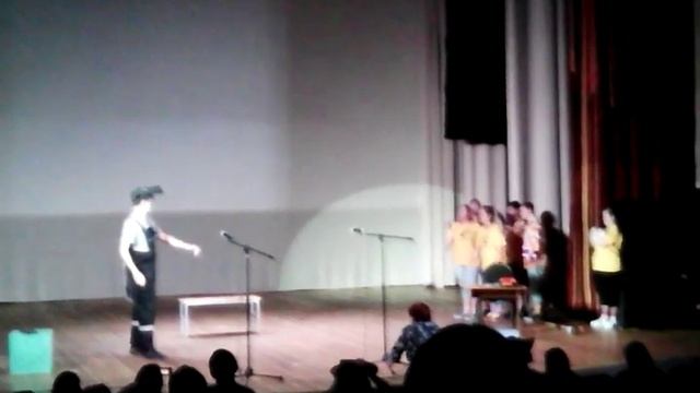 Дворец пионеров.Выступление Сценка волк и семеро козлят на новый лад 16.11.2019