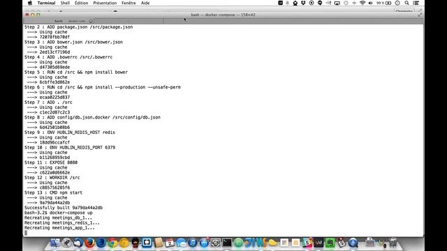 Docker compose Hubl.in