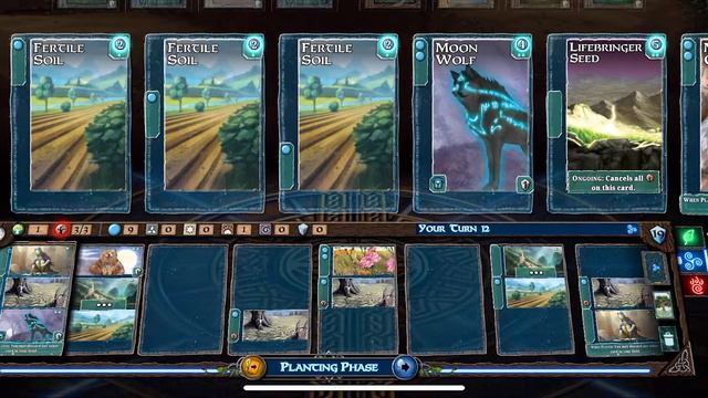 Mystic Vale App Play-through and Review!