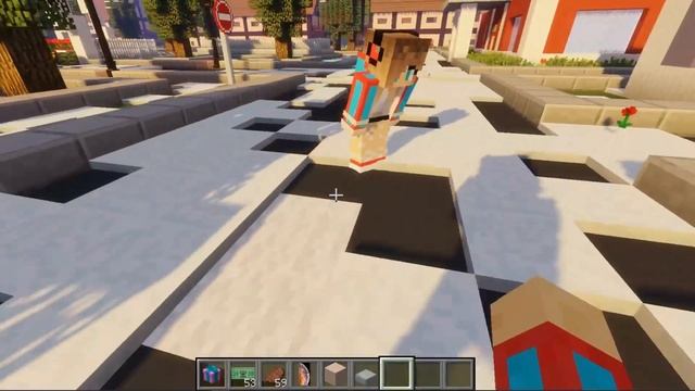 ДЕВУШКА И РЕБЕНОК Майнкрафт но ДЕВУШКА и КОМПОТ семья мама папа НУБ И ПРО MINECRAFT TROLLING