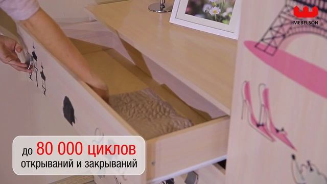 Модульная детская для девочек Амели