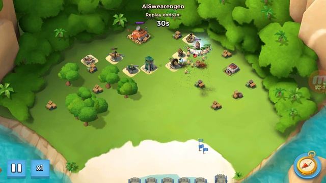 Boom Beach NPC Base Armor Alley Level 24