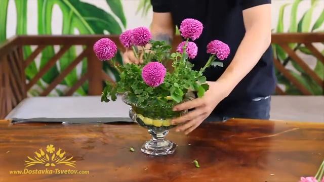 Микс из розовых роз. МАСТЕР КЛАСС. Студия флористики.