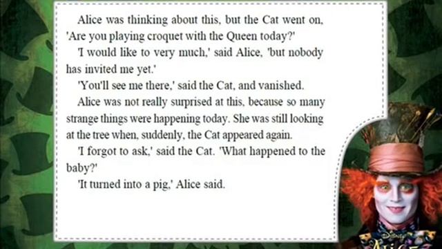 Alice in Wonderland _ Алиса в стране чудес. Аудиокнига на английском языке с текстом