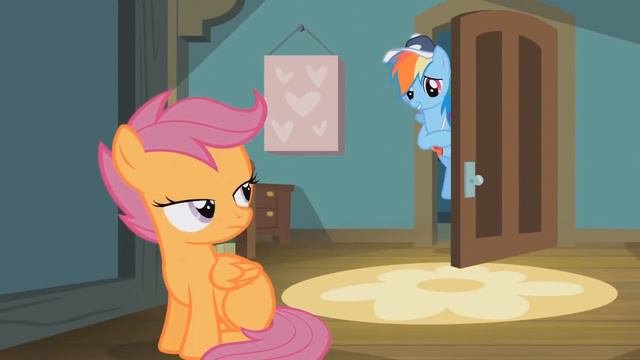 Rainbow Dash Encourages Scootaloo (Flight To The Finish) | MLP: FiM [HD]